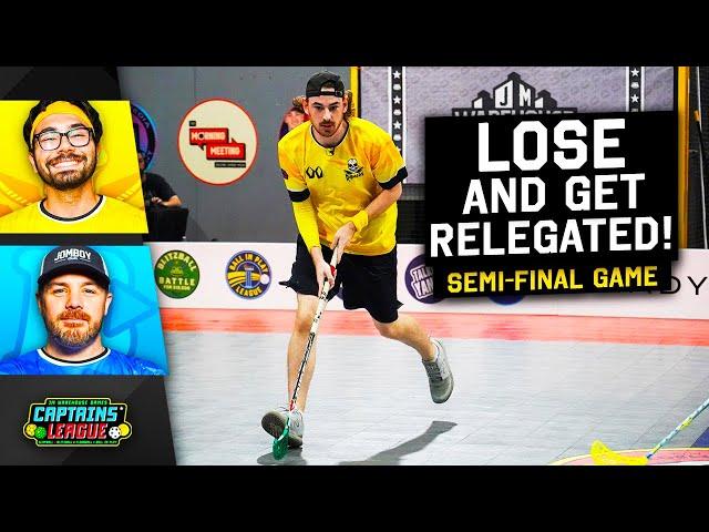 The Breakdowns vs The Rippers | Game 8 | Captains’ League: Floorball