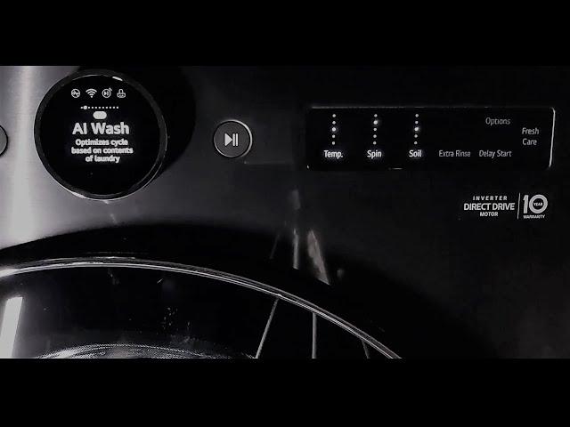 LG (WM6700HBA) Washer "AI" Full Cycle