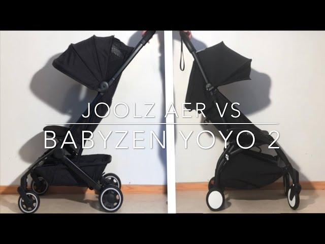 Babyzen Yoyo 2 VS Joolz Aer: Mechanics, Comfort, Use