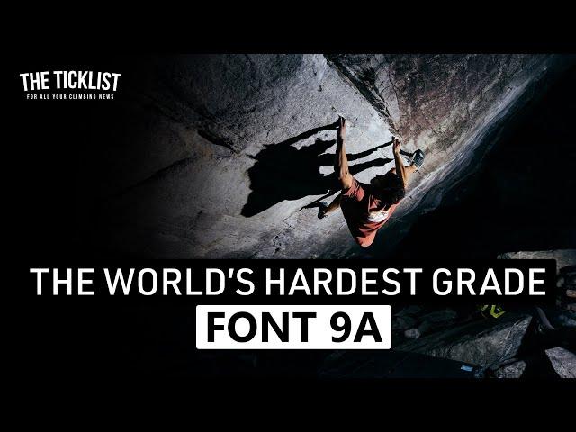 Aidan Roberts repeats Alphane - Font 9A! | The Ticklist