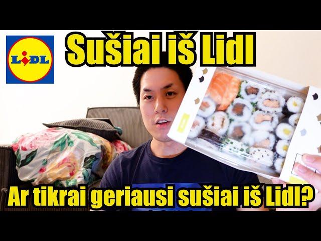 Kaip japonui patinka sušiai iš Lidl?/ Kur reikia valgyti sušius Lietuvoje?