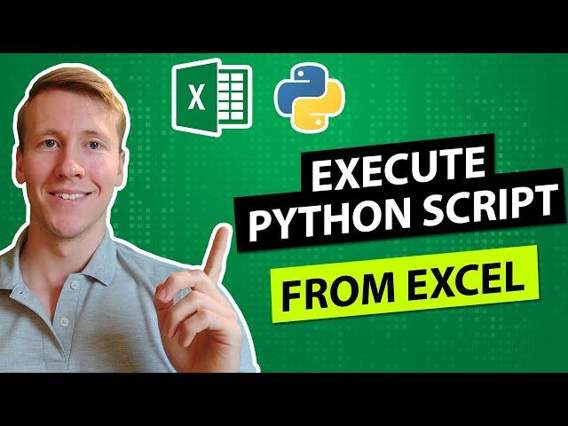 How To Execute A Python Script From Excel Using VBA | Step-by-Step Tutorial [EASY]