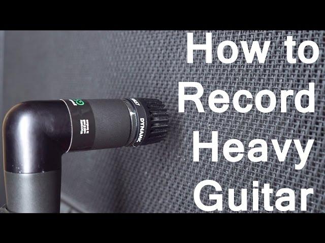 How to Record Heavy Guitar | SpectreSoundStudios TUTORIAL