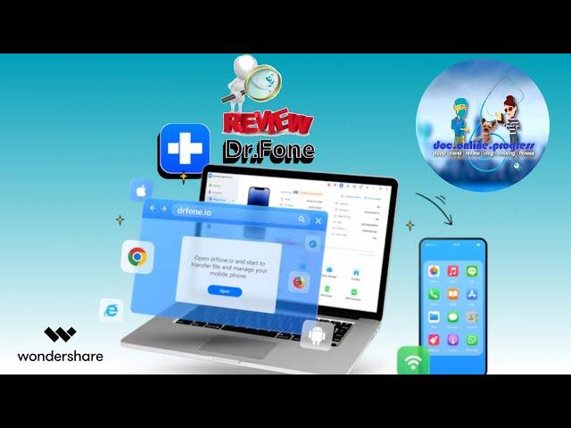 WONDERSHARE - DR.FONE | Phone Manager - Back up Data - System Repair | All In One iOS & Android