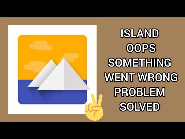 Fix Island App 'Oops Something Went Wrong' Problem|| TECH SOLUTIONS BAR