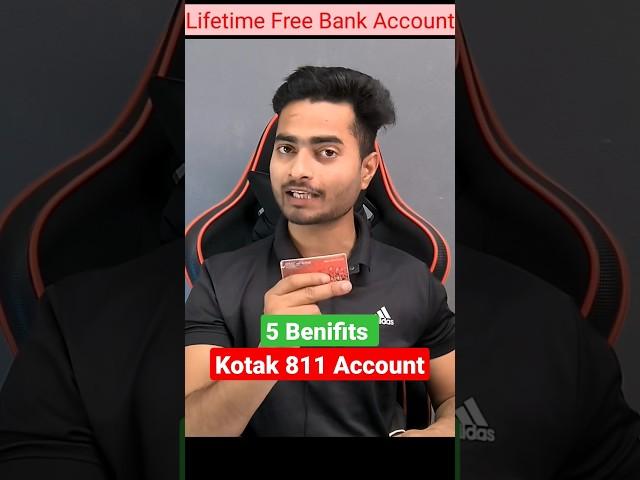 5 Benifits of kotak mahindra bank zero balance account #bankaccount #short