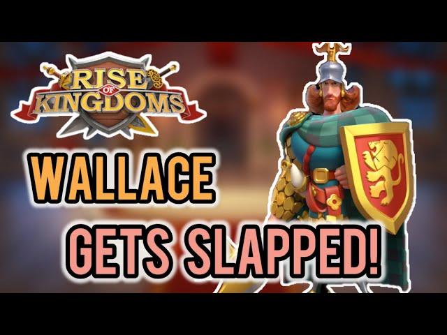 WILLIAM WALLACE GETS SLAPPED!! Engineering meta Rise of Kingdoms #rok #siege