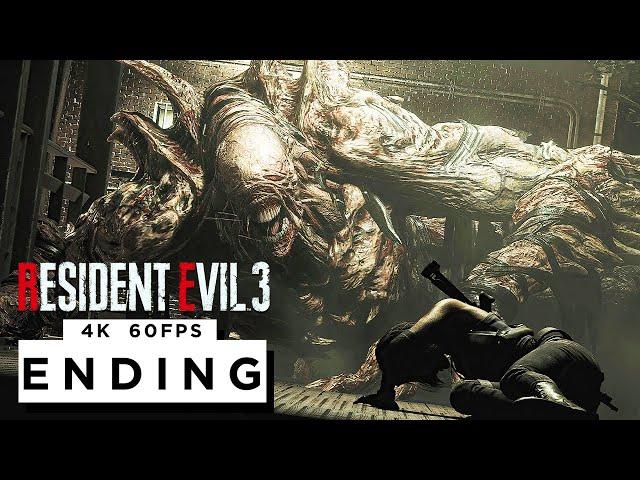 RESIDENT EVIL 3 REMAKE ENDING PS5 Walkthrough Gameplay Part 5 (4K 60FPS) FULL GAME