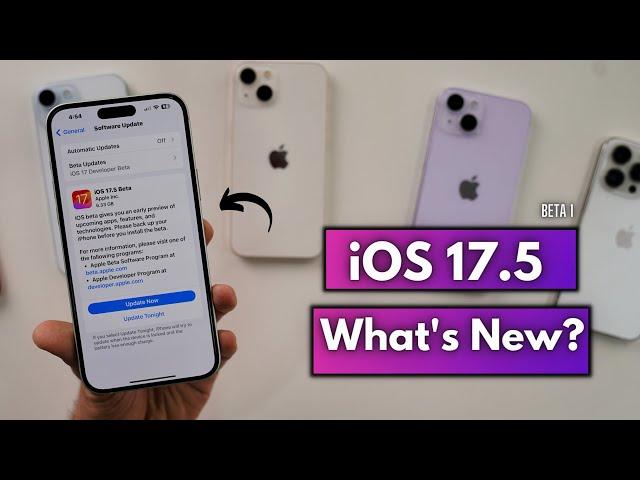 iOS 17.5 beta 1 Released | What’s New?