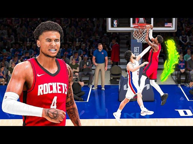 Jalen Green and the Houston Rockets in NBA 2K25 Play Now Online!