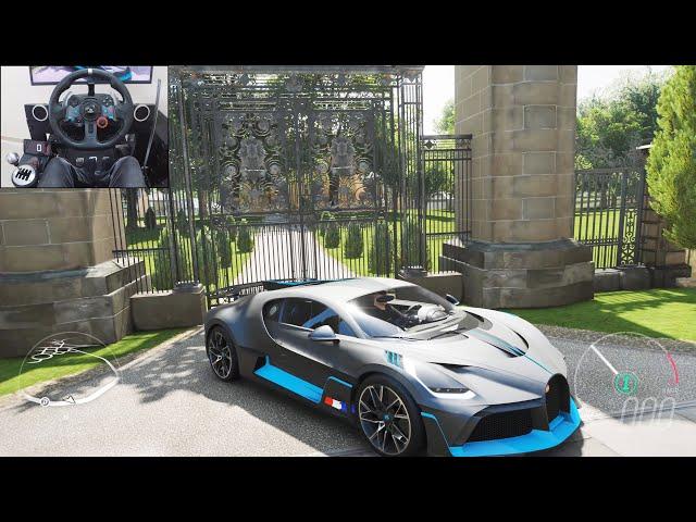 Bugatti Divo - Forza Horizon 4 | Logitech g29 gameplay