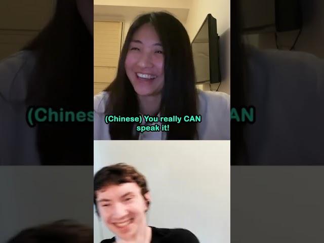 She Didn't Believe I spoke Chinese