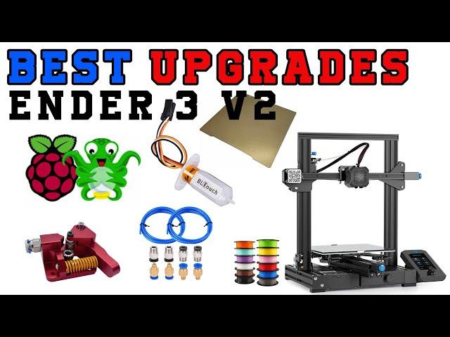 Best Ender 3 V2 Upgrades  [ 2021 - Updated List ]