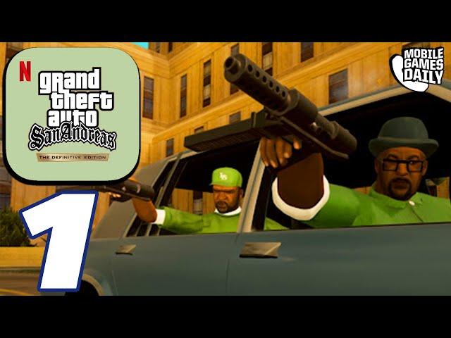 GRAND THEFT AUTO San Andreas NETFLIX EDITION (GTA San Andreas)  Complete Game Walkthrough Part 1