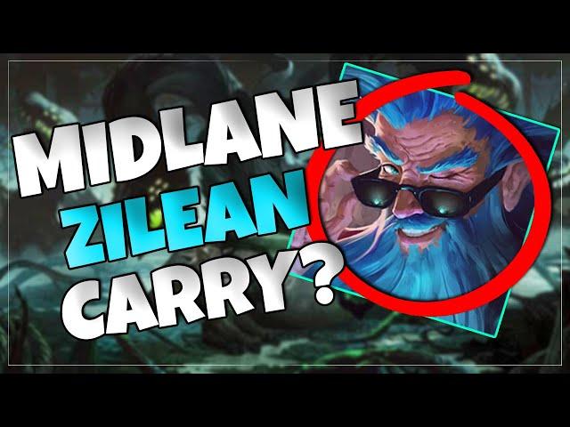 The Perfect Way to Carry as Zilean Mid? | League of Legends | S12 | High elo Gameplay