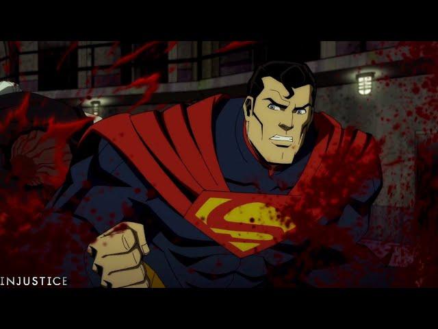 The Darkest Hour: Superman's Attack on Arkham Asylum (Superman Kills Again) | Injustice (2021)