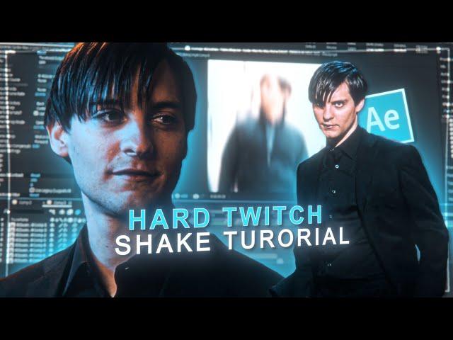 Hard twitch shake tutorial on after effects