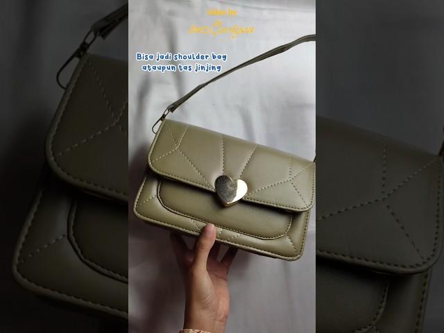 TAS CEWEK REKOMENDASI MODEL BARU CAKEP BANGET  #shorts #slingbag #tascewek #haulshopee #taswanita