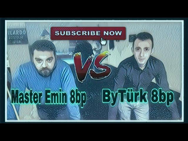 Real game bilardo snooker  Master Emin 8bp & ByTürk 8bp  Enjoy 