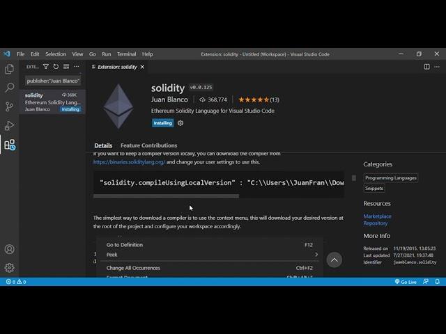 2 VS Code Extensions REQUIRED For Blockchain Development