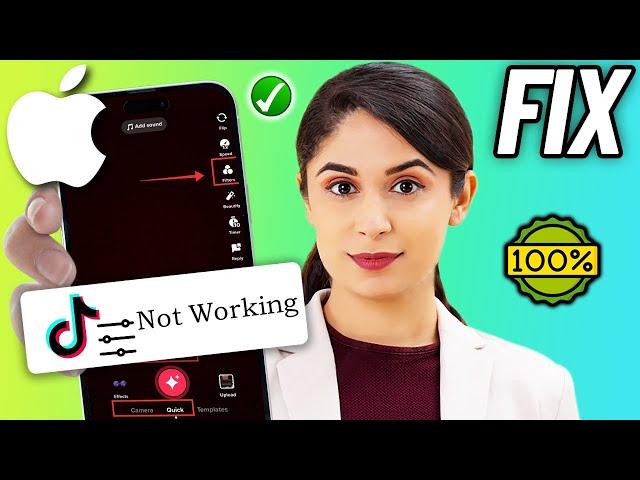 iOS 17 : How To Fix TikTok Filters Not Working on iPhone [ 2024 ] TikTok Effects Not Working