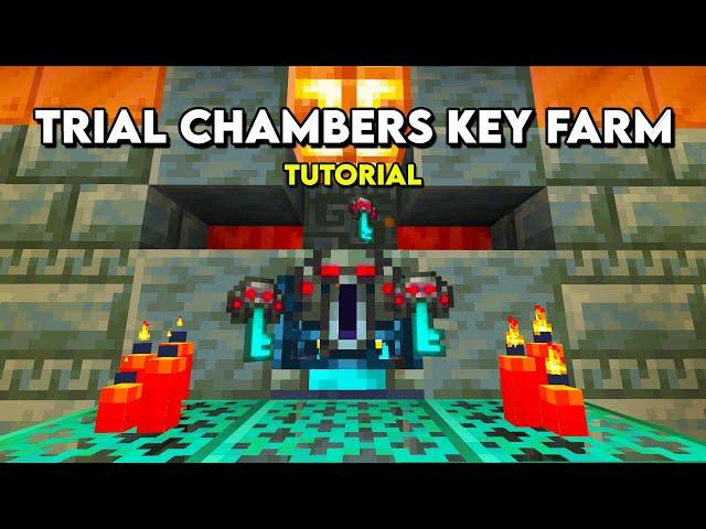 Trial Chambers Key Farm For Minecraft Bedrock 1.21