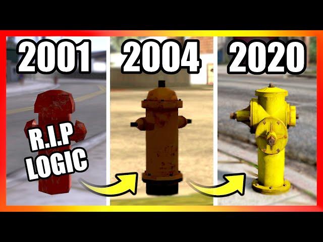 Evolution of FIRE HYDRANTS Logic | GTA Games (2001-2020)