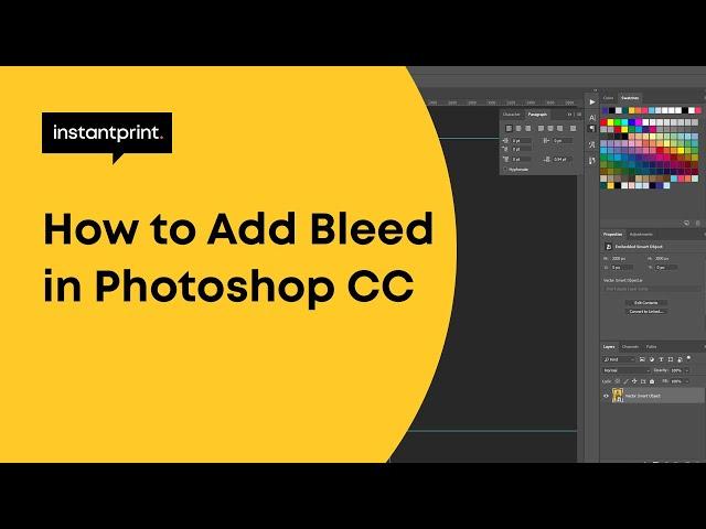 How to Add Bleed in Photoshop: Setting Up Bleed Area for Printing | instantprint