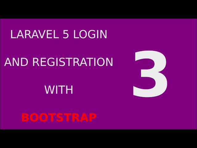 Laravel 5 Login Registration Tutorial System - 3 Login User A