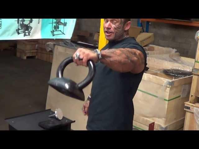 Ironmaster Quick Lock Dumbbells Demonstration by Lee Priest