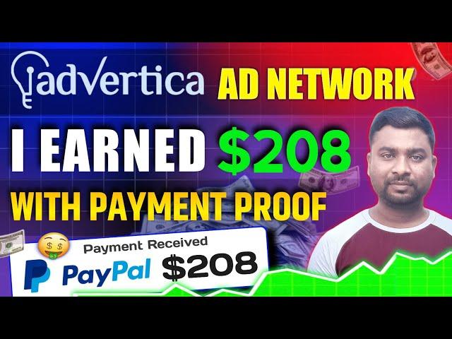 Payment Proof  I Earned Total $208 From Advertica Ad Network | Daily Payment Proof - SmartHindi