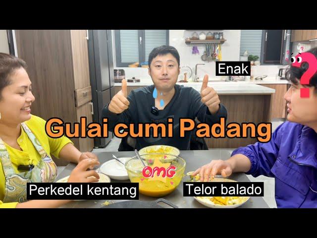 PERTAMA KALI MASAK GULAI CUMI PADANG DI CHINA,SAMPAI2 SUAMI KU TERIAK,? MENGINGAT NOSTAGIA