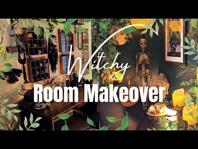 Giving My Witchy Room A COMPLETE Makeover! (A Mini Witch VLOG)