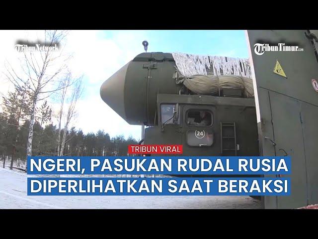 Momen Rusia Latih Lebih Keras Pasukan Rudalnya