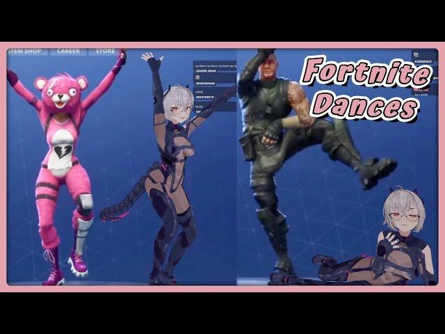 Saruei tries Fortnite Dances and Collapses