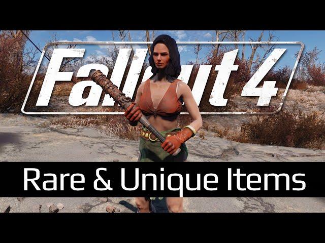 5 Rare & Unique Items in Fallout 4 That You (Probably) Missed in the Wasteland!