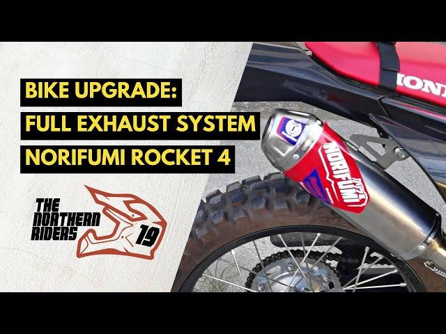 CRF150L | Full Exhaust System Upgrade | The Northern Riders