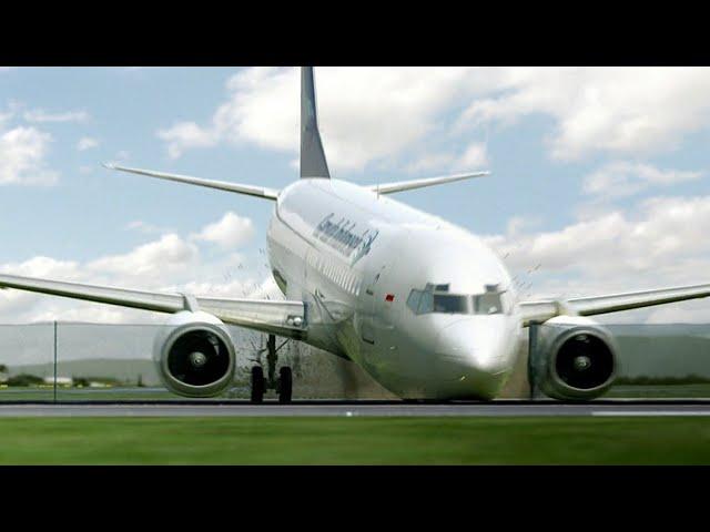 Garuda Indonesia Flight 200 - Crash Animation