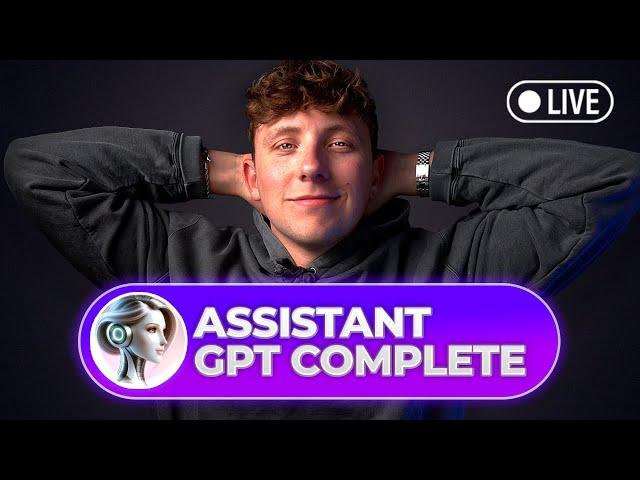 Building a Personal Assistant GPT LIVE (With Zapier Actions)