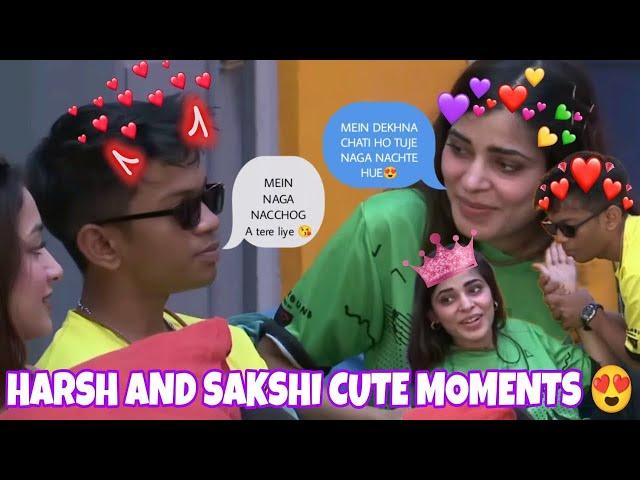 HARSH AND SAKSHI CUTE MOMENTS  @Being Suku @Harsh Rane Vlogs @CarryMinati