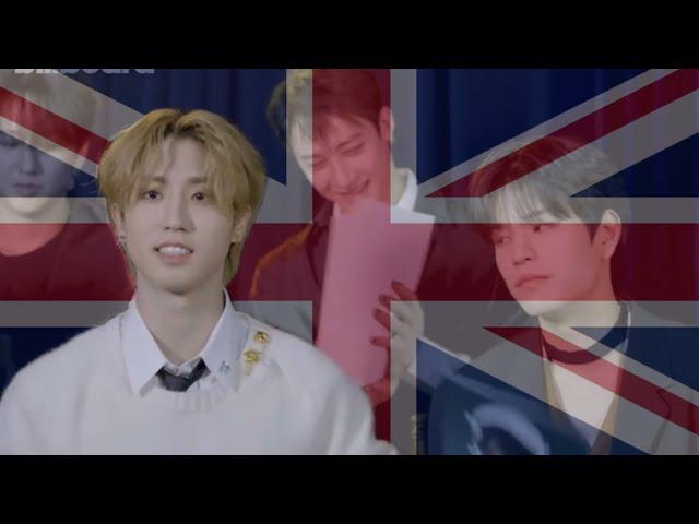 Just Han Jisung speaking in a british accent for 7 minutes