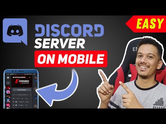 How to Create a Discord Server on Mobile Phone | Basics [Hindi]