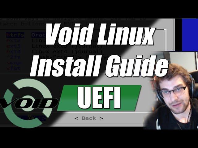 Void Linux Installation Tutorial UEFI Boot (GPT Guide)