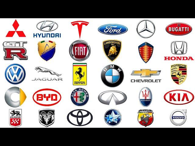 120 MAJOR CAR BRANDS OF SUVs, ELECTRIC VEHICLES, MINIVANS, COMPACT CARS