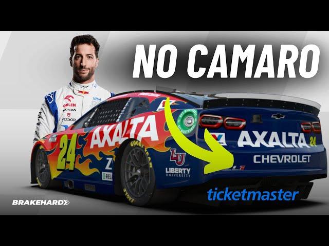 Chevy Removes Camaro NASCAR Branding | NASCAR Teams With Ticketmaster | Daniel Ricciardo Out Of F1