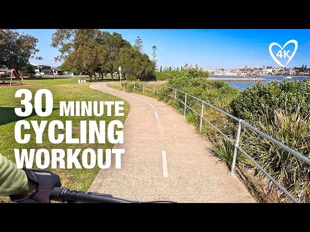 30 Min Cycling Workout + Music - Burn Fat, Stationary Bike, Treadmill - Stockton, Newcastle, Sydney