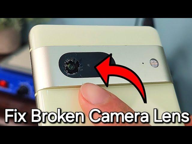 How To Replace Cracked Camera Cover Lens (Google pixel 7)