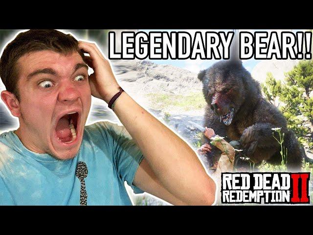 HUNTING THE LEGENDARY GRIZZLY BEAR! Red Dead Redemption 2 Ep.24 - Kendall Gray