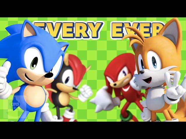 Every Sonic Character (Playable) Ever | The Leaderboard