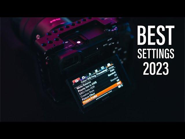 Cinematic Settings For Sony a6500 | 2023